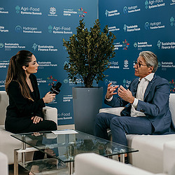 Economy Middle East interviewing Gensler co-CEO Andy Cohen